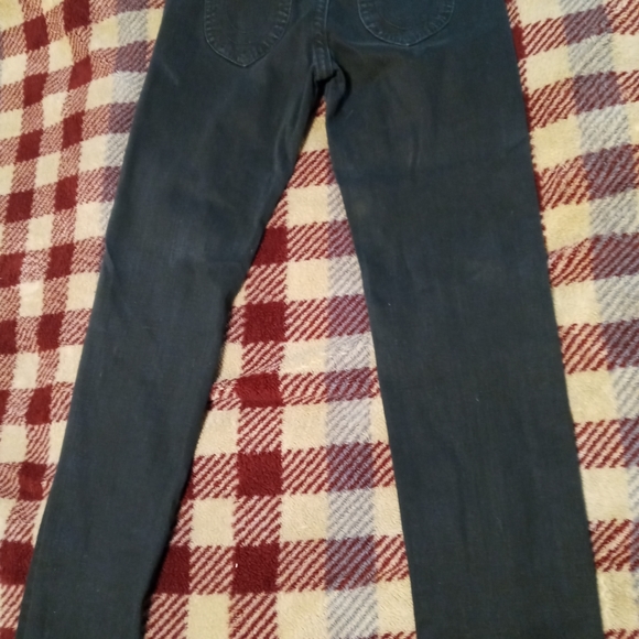 True Religion low rise black skinny - Picture 6 of 9